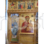 Тябловый Иконостас из дерева под заказ,лакированный