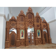 Иконостас деревянный,резной,Барокко