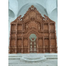 Иконостас лакированный,резной,стиль Барокко 7m/7m