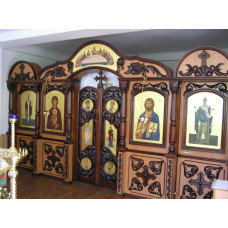 Иконостасы одно ярусные,для малых помещений 