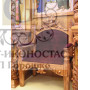Горнее Место лакированное,резьба ручной работы
