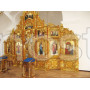 Иконостас с выступающей  формой,8 м*4.5 м